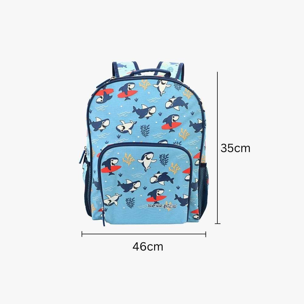 SCOOBIES Shark Glow In The Dark Bags