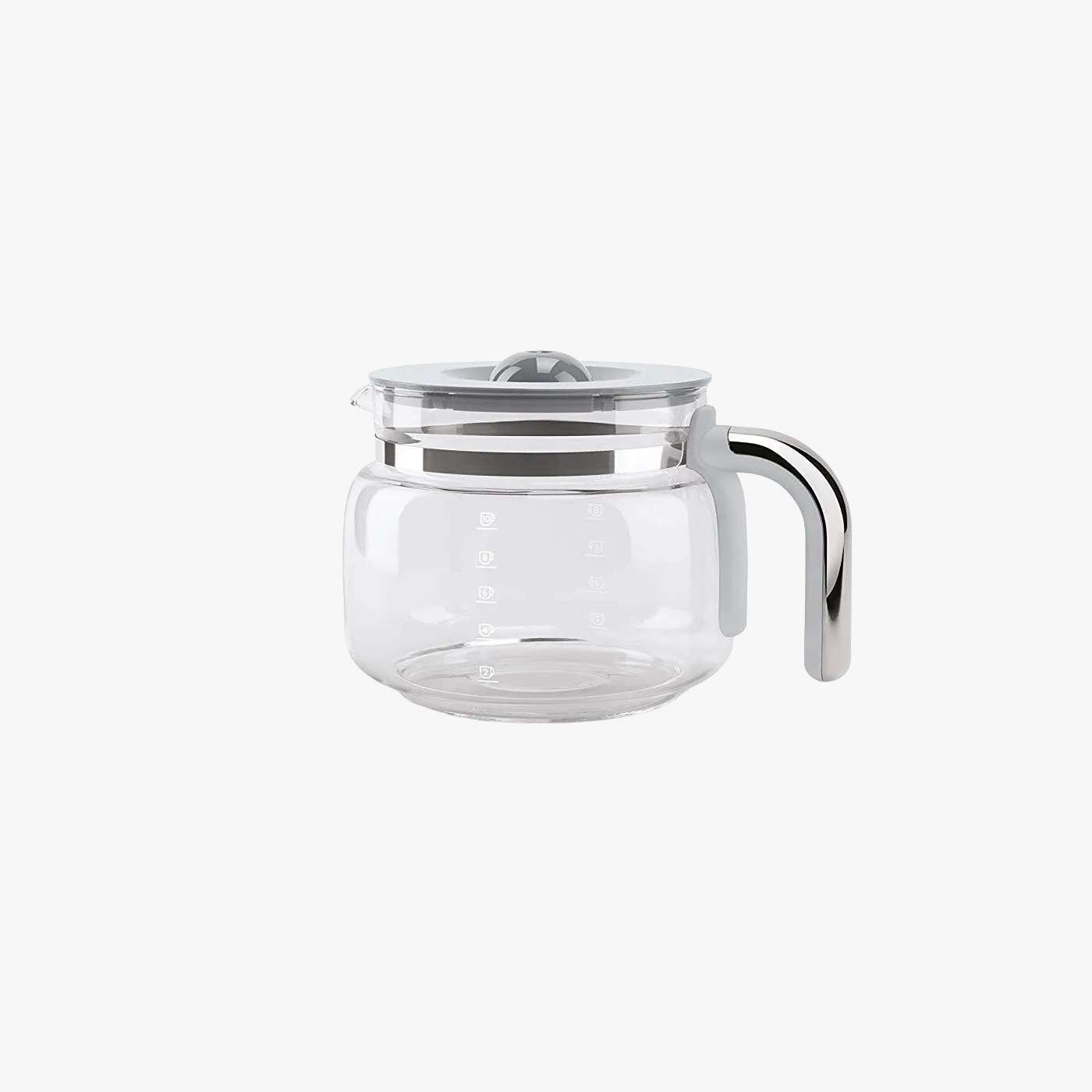 Smeg 50's Retro Style Aesthetic Drip Coffee Machine with 10 Cup Glass Carafe